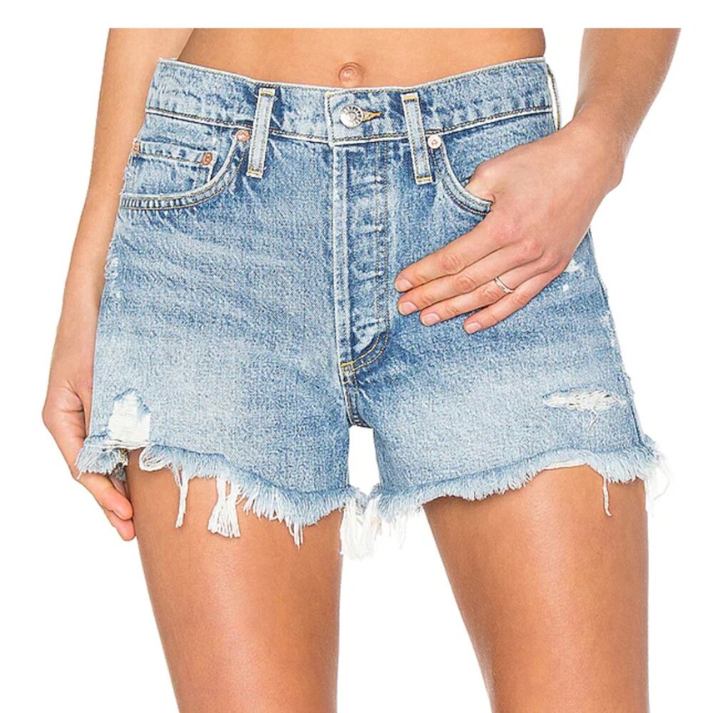 Agolde Parker Vintage Cut Off Short, Size 27